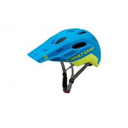 Helma CRATONI C-Maniac 2.0 Trail Blue/Lime Matt - L/XL (58-61cm)